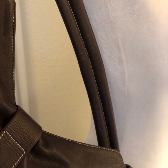 Brown leather Luis Esteve handbag - Picture 7 of 15